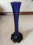 Dekorativna modra vaza 23x9cm