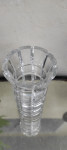 Kristalna vaza , premer 10 cm višina je 27 cm