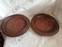 LESENI SERVIRNI KROŽNIKI 24  in 26 cm