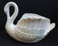 Okrasna posoda labod dolžina 27 cm