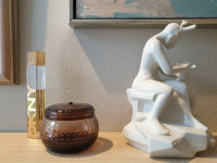 Steklena posoda s pokrovom Ikea YNGAREN