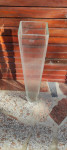 Steklena vaza, višina 60 cm