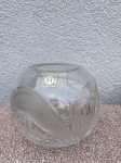 Vaza steklarna Rogaška
