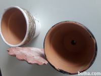 Keramička lončka v 6 premer 7 cm