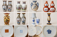 Prodaja večje zbirke starinske keramike, porcelana in dekorativnih vaz