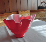 STARA SKLEDA VAZA ROČNO DELO