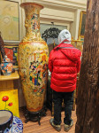 Starinska kitajska vaza nad 180 cm. ročno poslikana