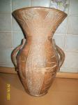 Vaza iz gline - višina 37 cm