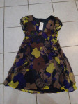 Svilena obleka Naf Naf nova 38, 40