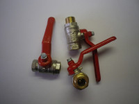 Kroglični ventil 3/8 cole, za vodo, novo