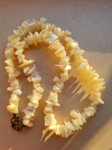 Vintage verižica iz školjk