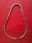 Kraljeva srebrna verižica 51,5 cm, srebro 925
