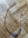 Makrame ogrlica z ametistom