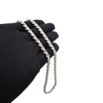 Srebrna verižica Italian Rope (M) 925/1000; masa=69.75g