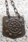 Vintage bakrena verižica