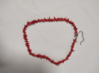 Vintage ogrlica iz rdeče korale