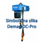 Električno verižno dvigalo Demag DC-Pro1 125kg, V: 8/2 m/min, H: 5m