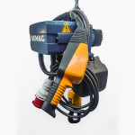 Električno verižno dvigalo Demag DKUN2 250kg; V: 8/2 m/min; H: 4m