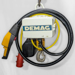 Električno verižno dvigalo Demag DKUN2 500kg; V: 4/1 m/min; H: 3.5m