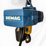 Električno verižno dvigalo Demag DKUN5 1250kg, V: 4/1 m/min, H: 3m