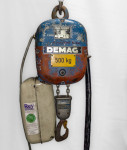 Električno verižno dvigalo Demag PK2 500kg(250kg), V:5/1.25m/min, H:4m