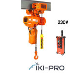 Električno verižno dvigalo z vozičkom 500KG / 6M – 230V