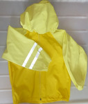 Rumena vetrovka / dežna jakna H&M št. 110/116, 4-6 let