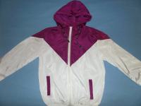 Vetrovka - dekliška, modna s kapuco, št. 164/170 (nova)