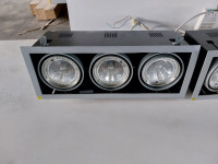 komplet vgradnih kvadratnih luči