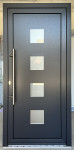 NOVO!1000x2000 in 1000x2100 PVC VRATA SALAMANDER/ANTRACIT-BELA