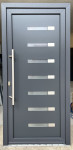 NOVO!1000x2000 in 1000x2100 PVC VRATA SALAMANDER/ANTRACIT-BELA