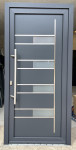 NOVO!1000x2000 in 1000x2100 PVC VRATA SALAMANDER/ANTRACIT-BELA