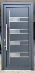 NOVO!1000x2000 in 1000x2100 PVC VRATA SALAMANDER/ANTRACIT-BELA