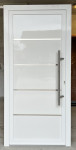 NOVO!1000x2100 ALU VRATA TERMO 65/BELA/INOX ROČAJ/BERI OPOMBE!!