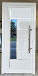 NOVO!1000x2100 ALU VRATA TERMO 65/BELA/INOX ROČAJ/BERI OPOMBE!!