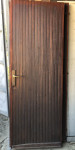 Lesena dvokrilna vhodna vrata