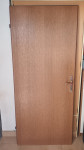 Lesena notranja vrata (193,4 x 85 x 4 cm)
