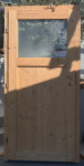 Lesena pomožna - stranska vhodna vrata