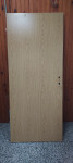 notranja vrata 85 x 200 krilo vrat Hrast Liko Vrhnika