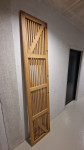 Notranja vrata iz masivnih letvic
