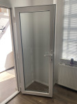PVC vrata - notranja s steklom - 3. kom