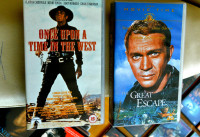 2x VHS: Once Upon a Time in the West, The Great Escape