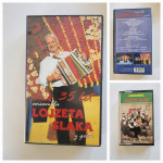 GLASBENA IN VIDEOKASETA,VHS - LOJZE SLAK