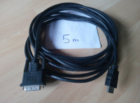 HDMI DVI kabel računalnik televizija povezava PC TV