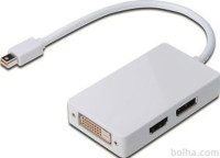 Priključni video kabel Assmann, miniDP/DP,DVI,HDMI