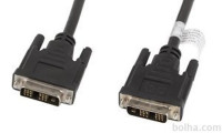 Priključni video kabel Lanberg, DVI-D/DVI-D, 3m