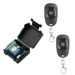 BREZŽIČNI DALJINSKI VKLOP/IZKLOP NAPRAV Z DVEMA DALJINCEMA