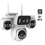 PRO IP VRTLJIVA KAMERA 20MP, 6K, VGRAJENE 4 KAMERE, SLEDI STORILCU