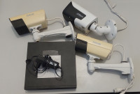 Videonadzorni sistem s 3 zunanjimi kamerami (PoliceTech,Dahua,Anviz)