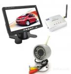BREZŽIČNA NOČ.DNEVNA KAMERA S SPREJEMNIKOM+LCD 7